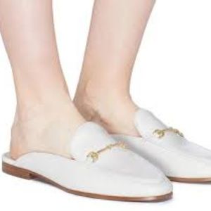 SOLD. Sam Edelman Linnie Mules, White, Size 8